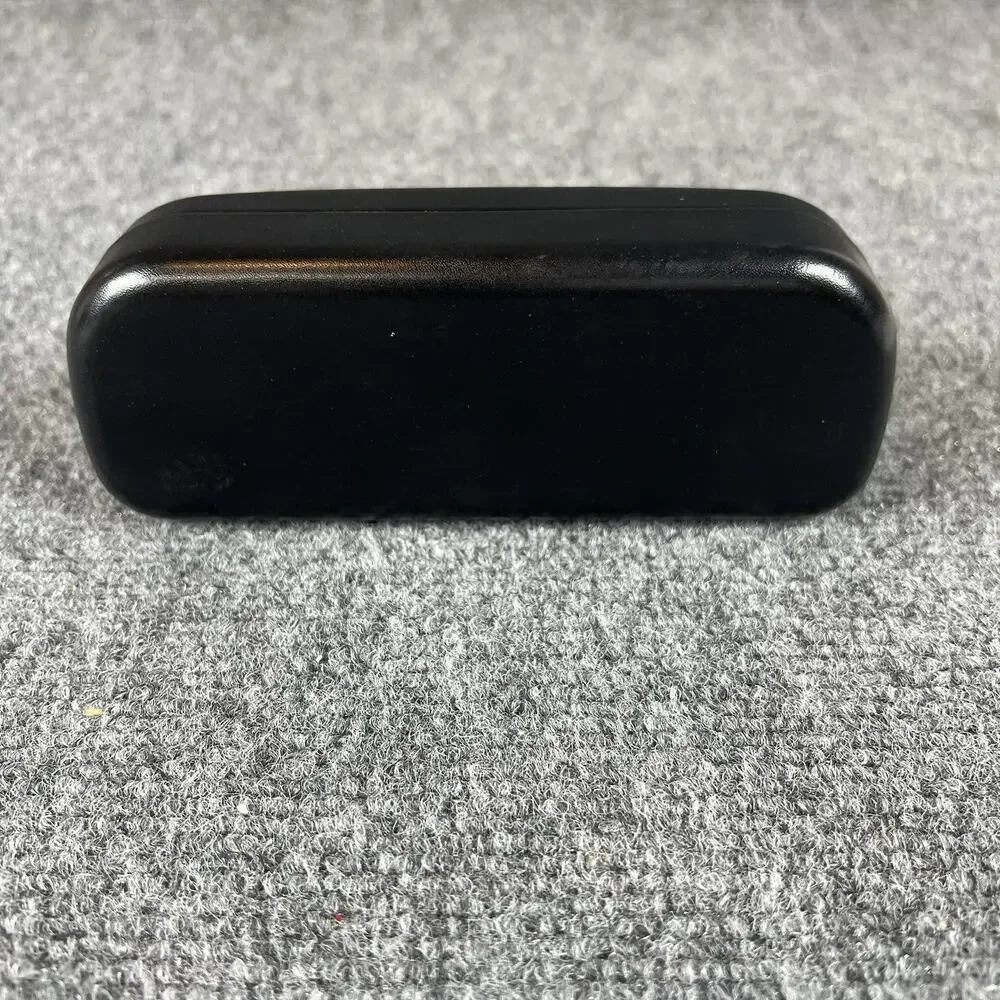 Coach New York Black Hard Shell Eyeglass Case Glasses Holder USED